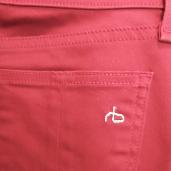 Rag & Bone Red Legging Jeans Size 26 - Picture 9 of 13